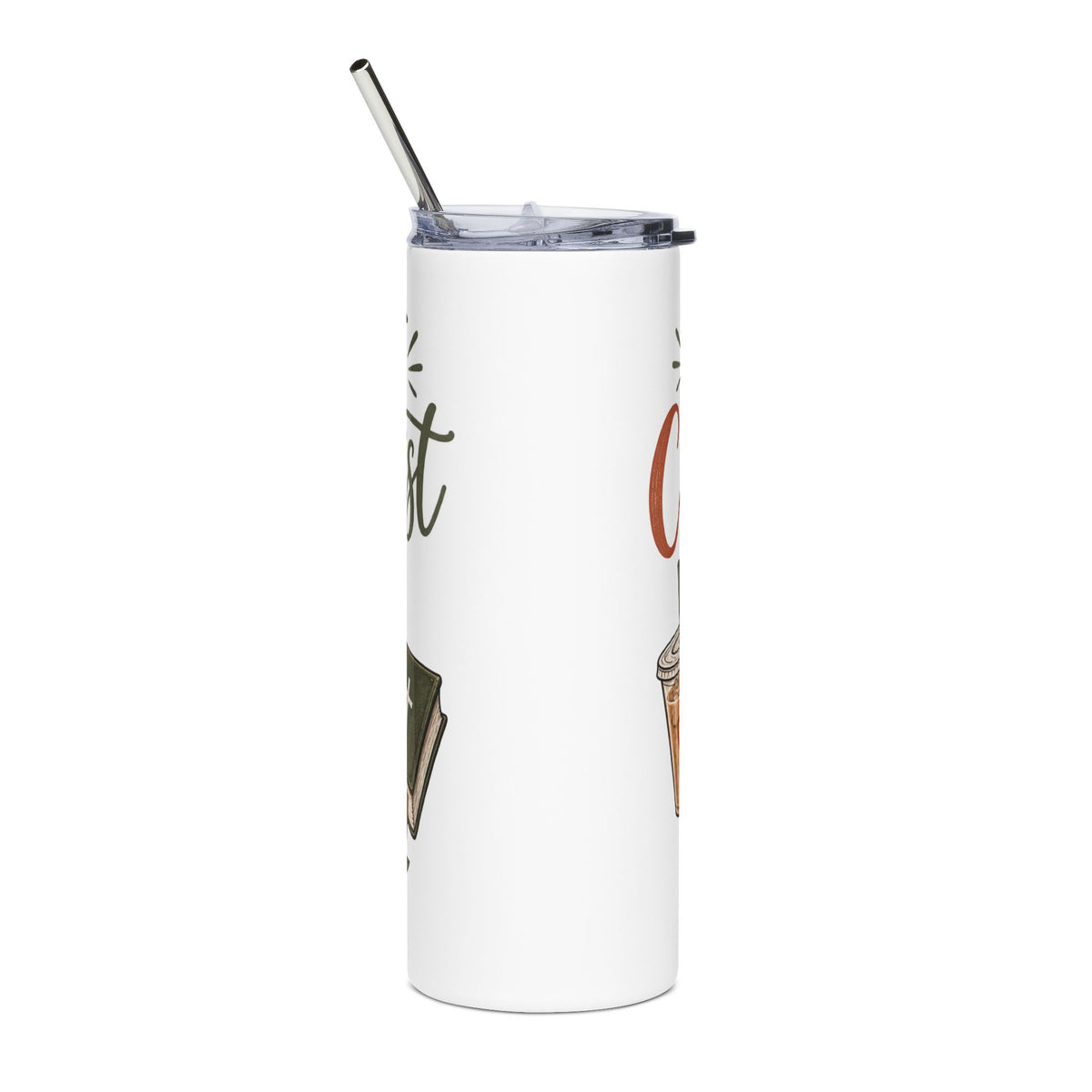 Charged by Coffee and Christ Stainless Steel Tumbler, 20oz