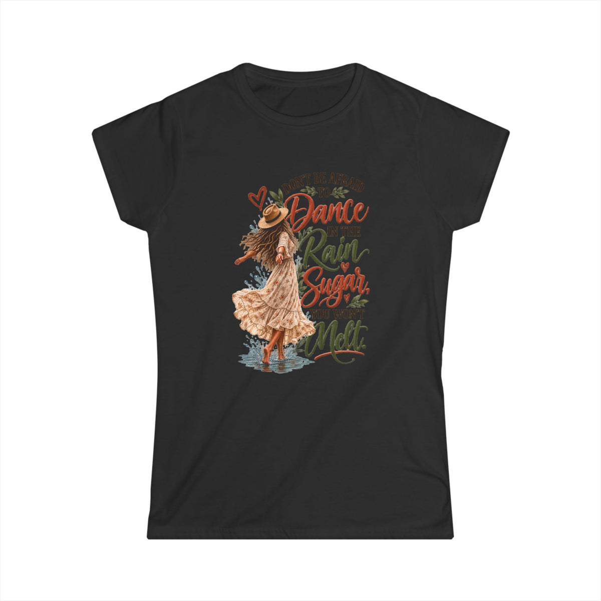 Dance in the Rain sugar T-shirt| Southern Sass logo