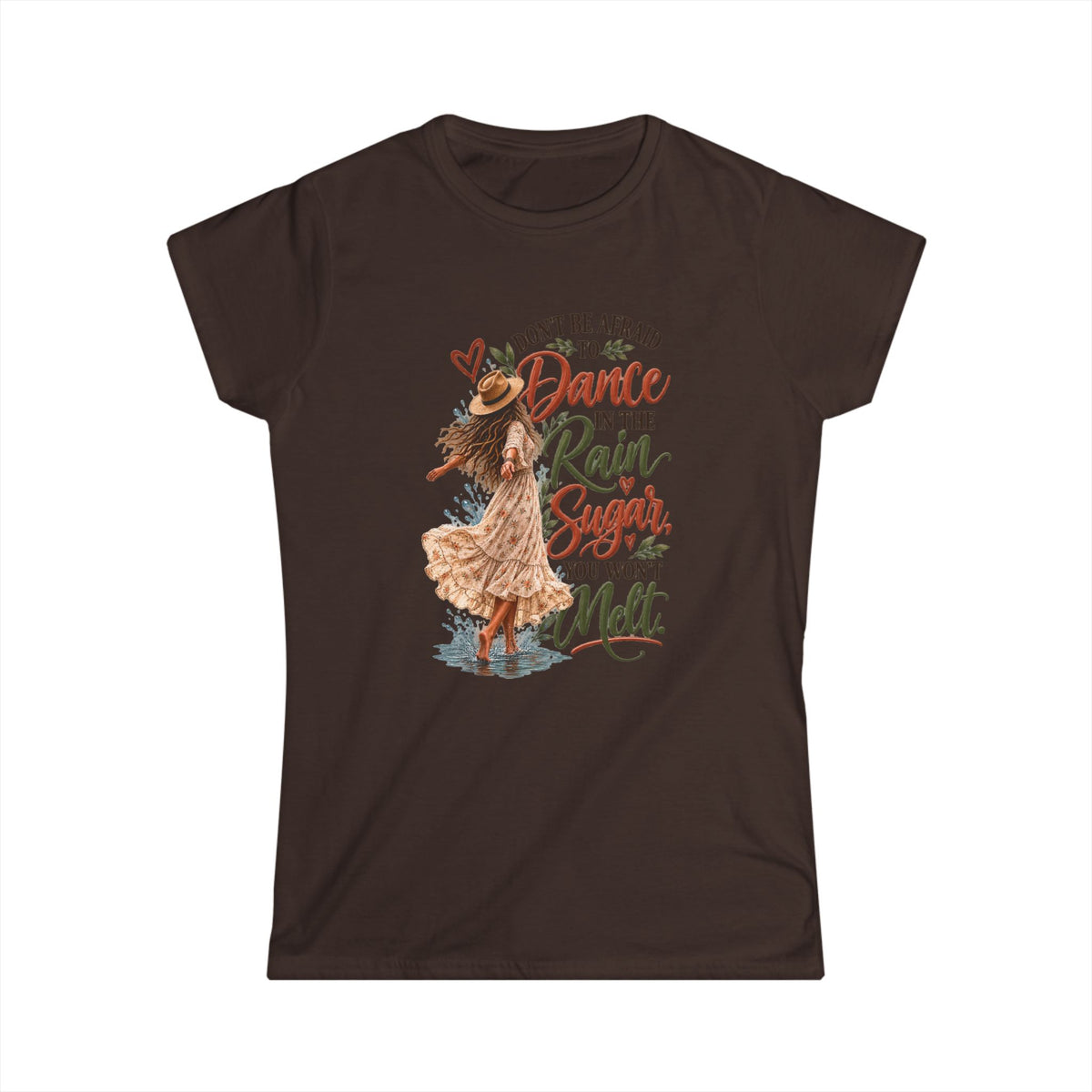 Dance in the Rain sugar T-shirt| Southern Sass logo
