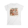 Thankful and blessed Tee- Classic White Softstyle Short Sleeve