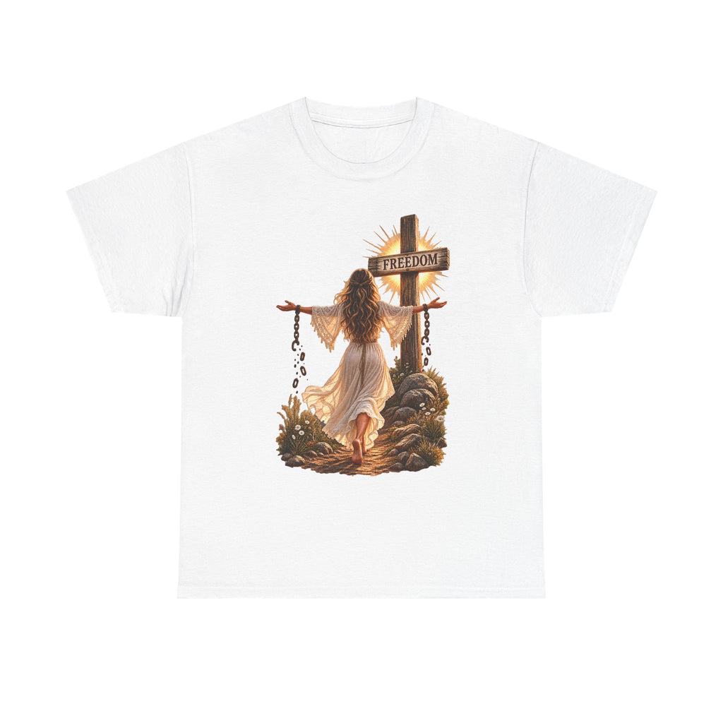 Broken chains T-Shirt | Freedom religious faith design